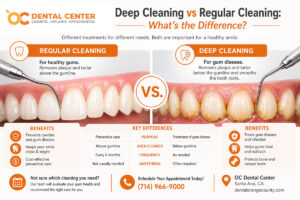 Deep Cleaning vs Regular Cleaning | Gum Disease Treatment Santa Ana