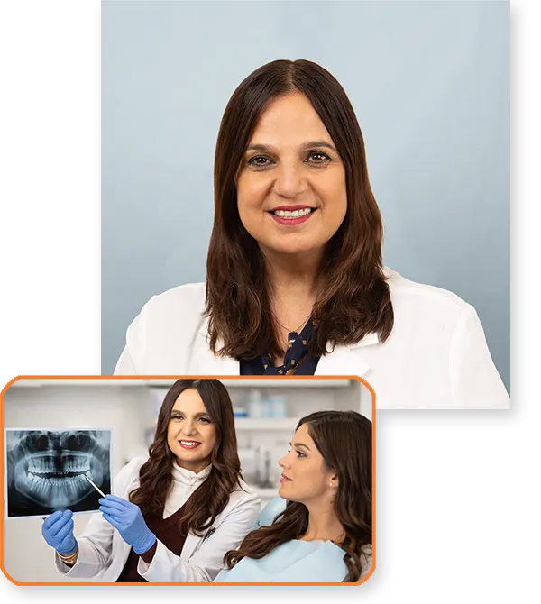 Dr. Pooneh Sabo dental implant consultation