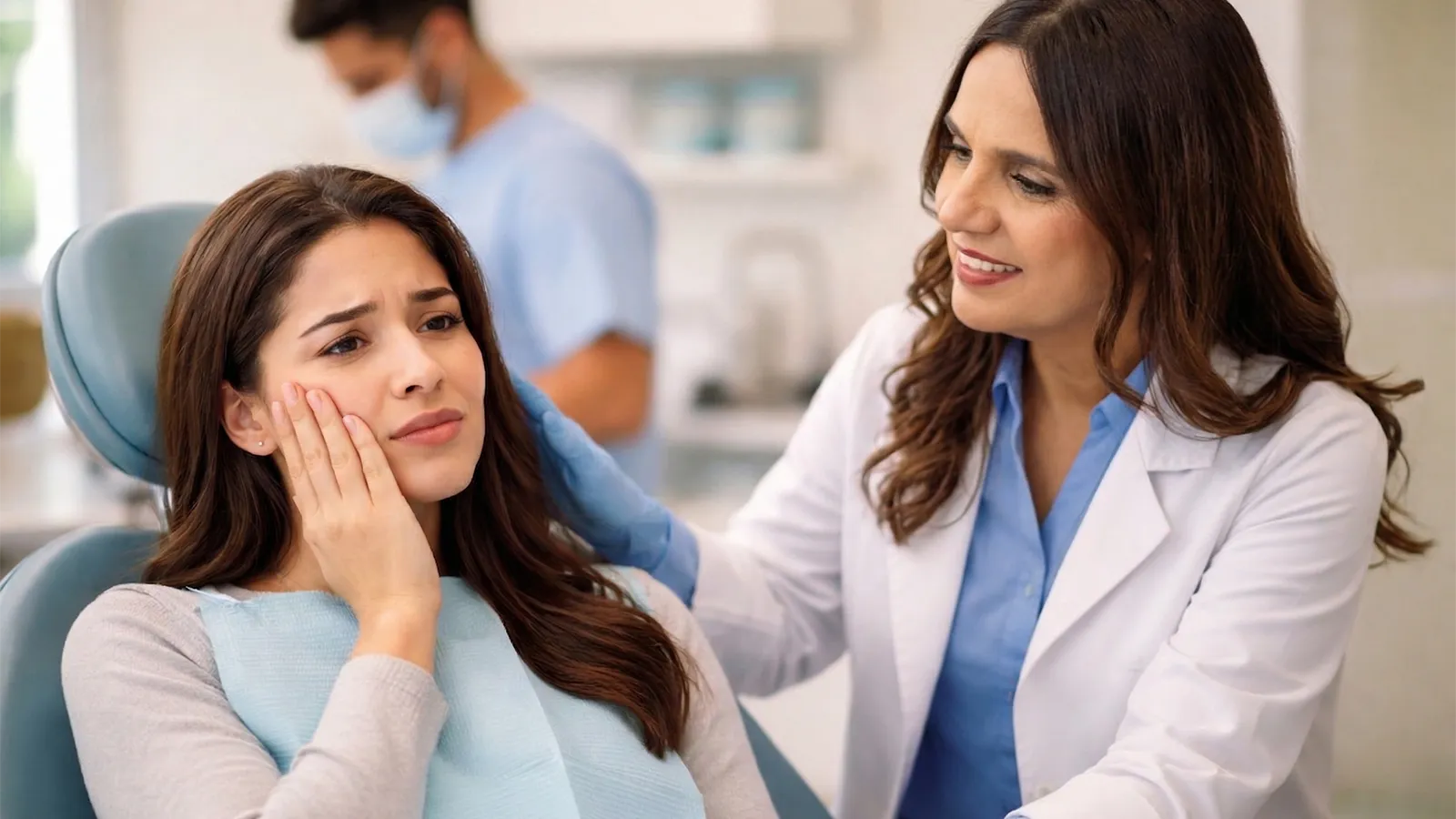 Emergency dental care consultation at OC Dental Center in Santa Ana