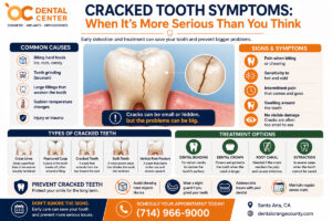 Cracked Tooth Symptoms and Treatment | Dentist Santa Ana Guide